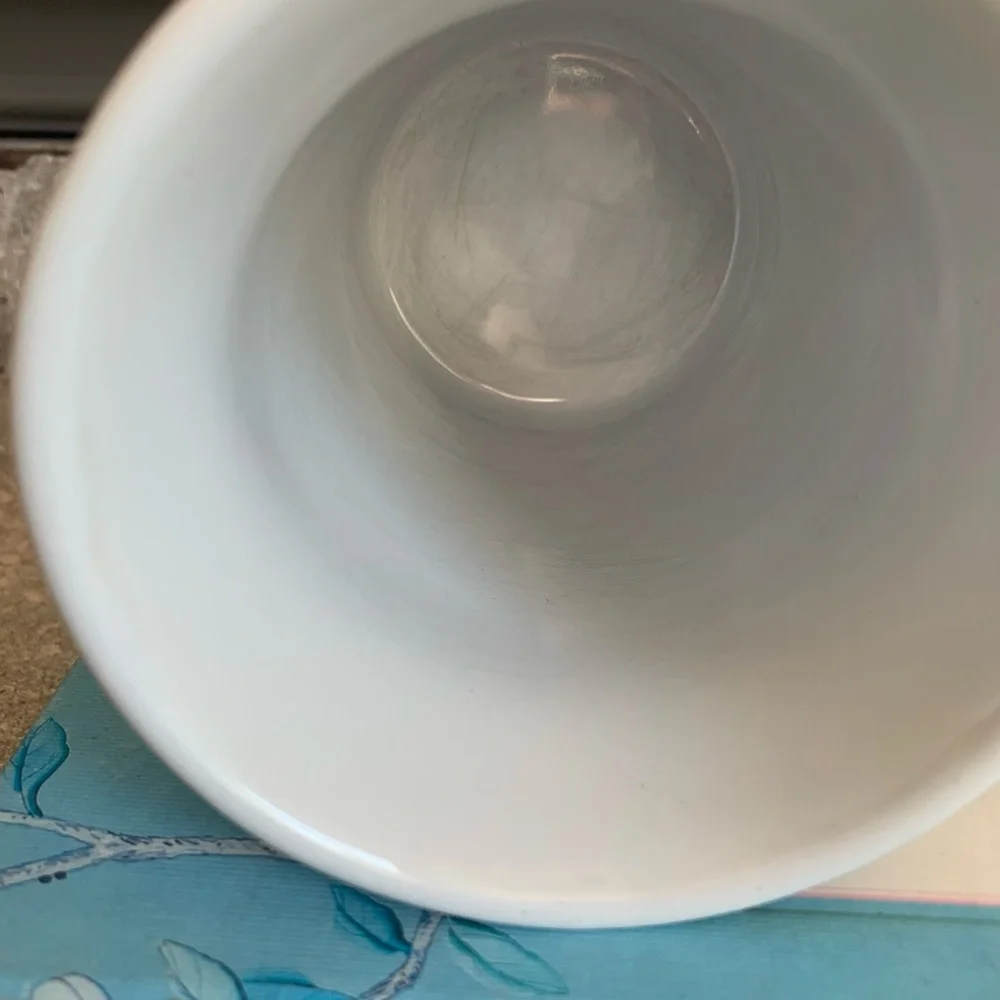 2-Williams Sonoma Initial monogram K Coffee Mug